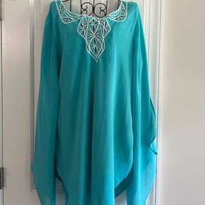 Bob Mackie Wearable Art Ladies Top Size XL